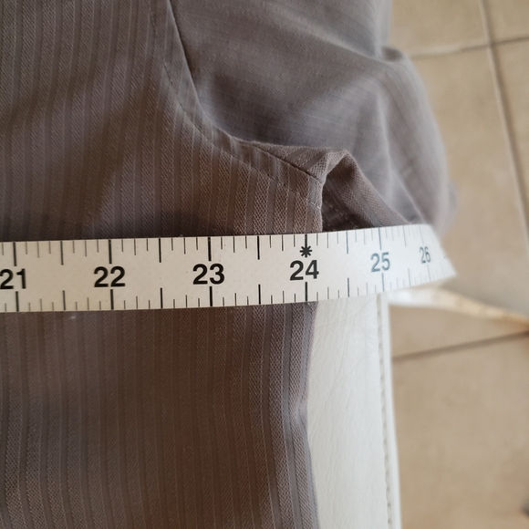 Robert Stock Gray Short Sleeved Shirt - Large - Picture 4 of 5